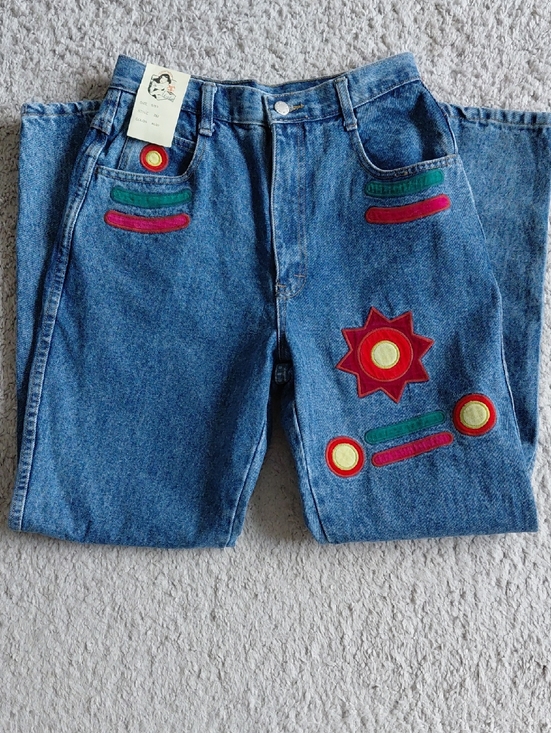 Boom Boom Jeans Denim - Boom Boom Embroidered Patch Jeans